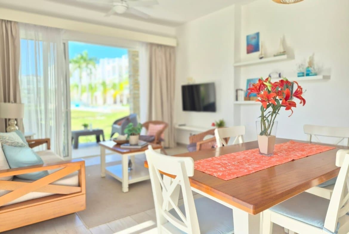 Cana Pearl beautiful 2 BR condo with private terraces, fully furnished and move-in ready - Cana Bay - Image 2