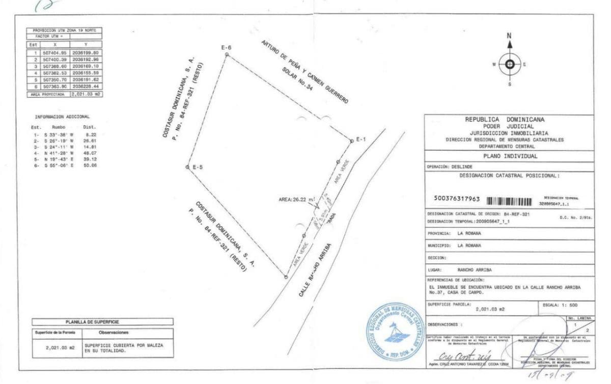 Luxury Lot for Sale in Rancho Arriba – Casa de Campo, La Romana - Image 2