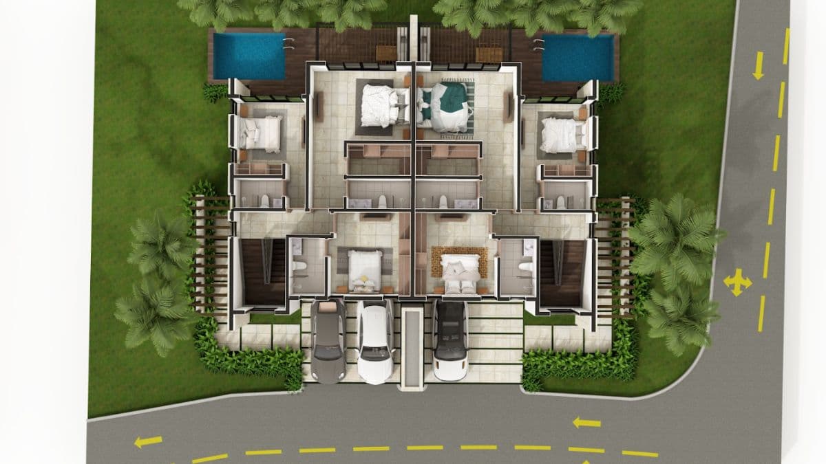 3-Bedroom Villa with Private Pool in Cap Cana — Located in Las Iguanas Golf Residences - Image 5