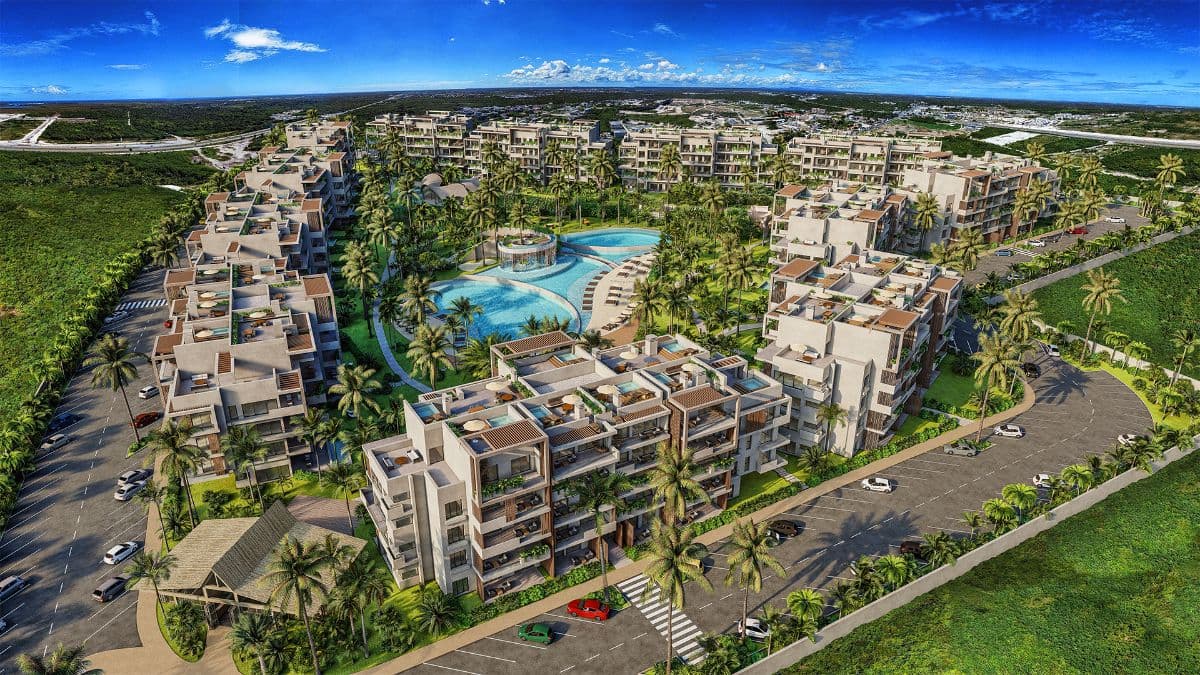 Modern 1-Bedroom Apartment with 2 Bathrooms Near Downtown Punta Cana - Image 2