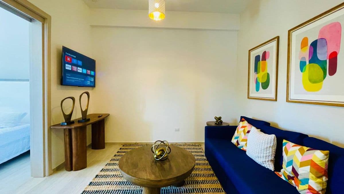 Caribbean Furnished Apartment for Rent in Bávaro, Punta Cana 🌴 | 1 Bedroom, Terrace, Pool & Golf Access in Reserva Real - Image 5