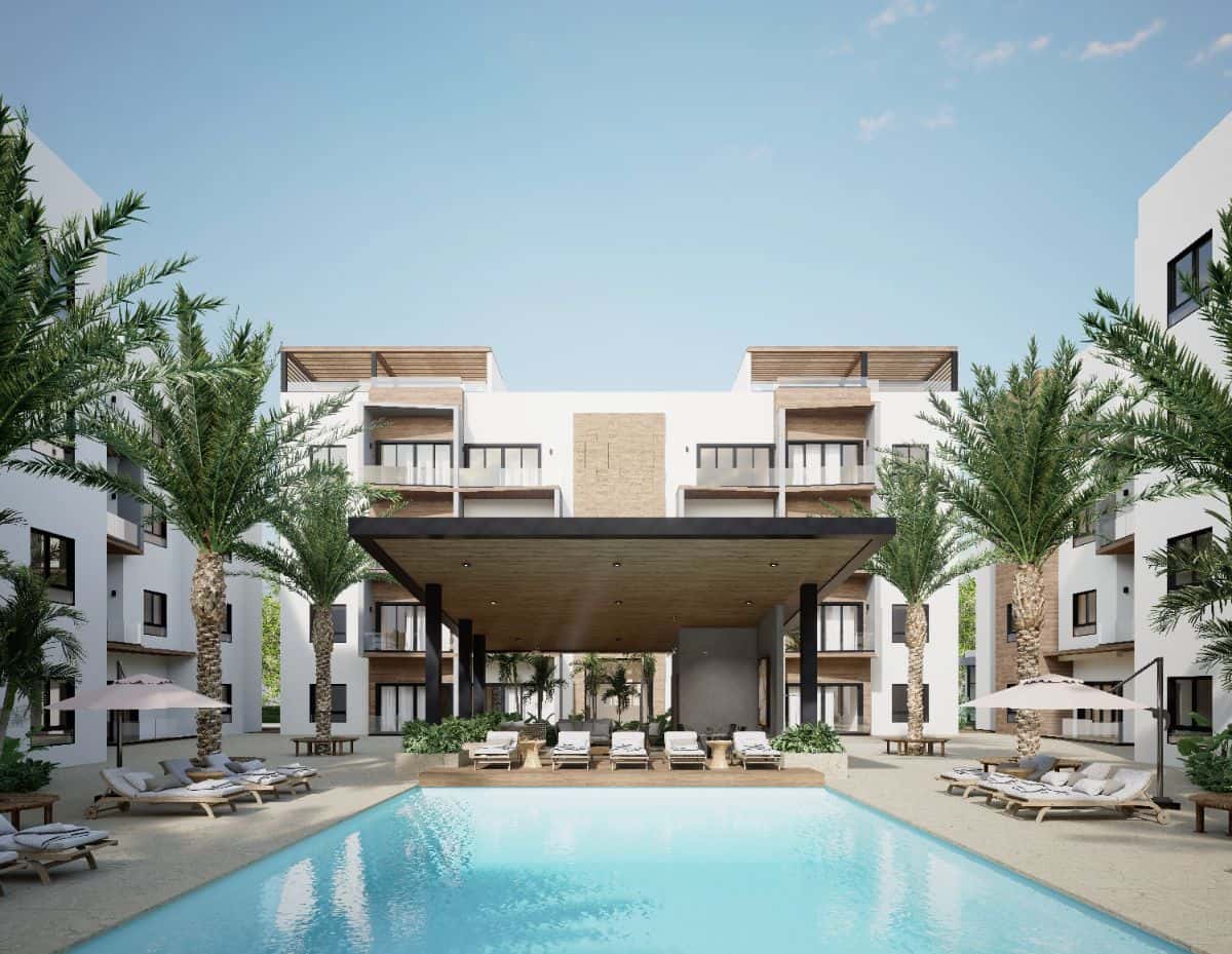 1-Bedroom + Family Room with Private Rooftop in Downtown Punta Cana