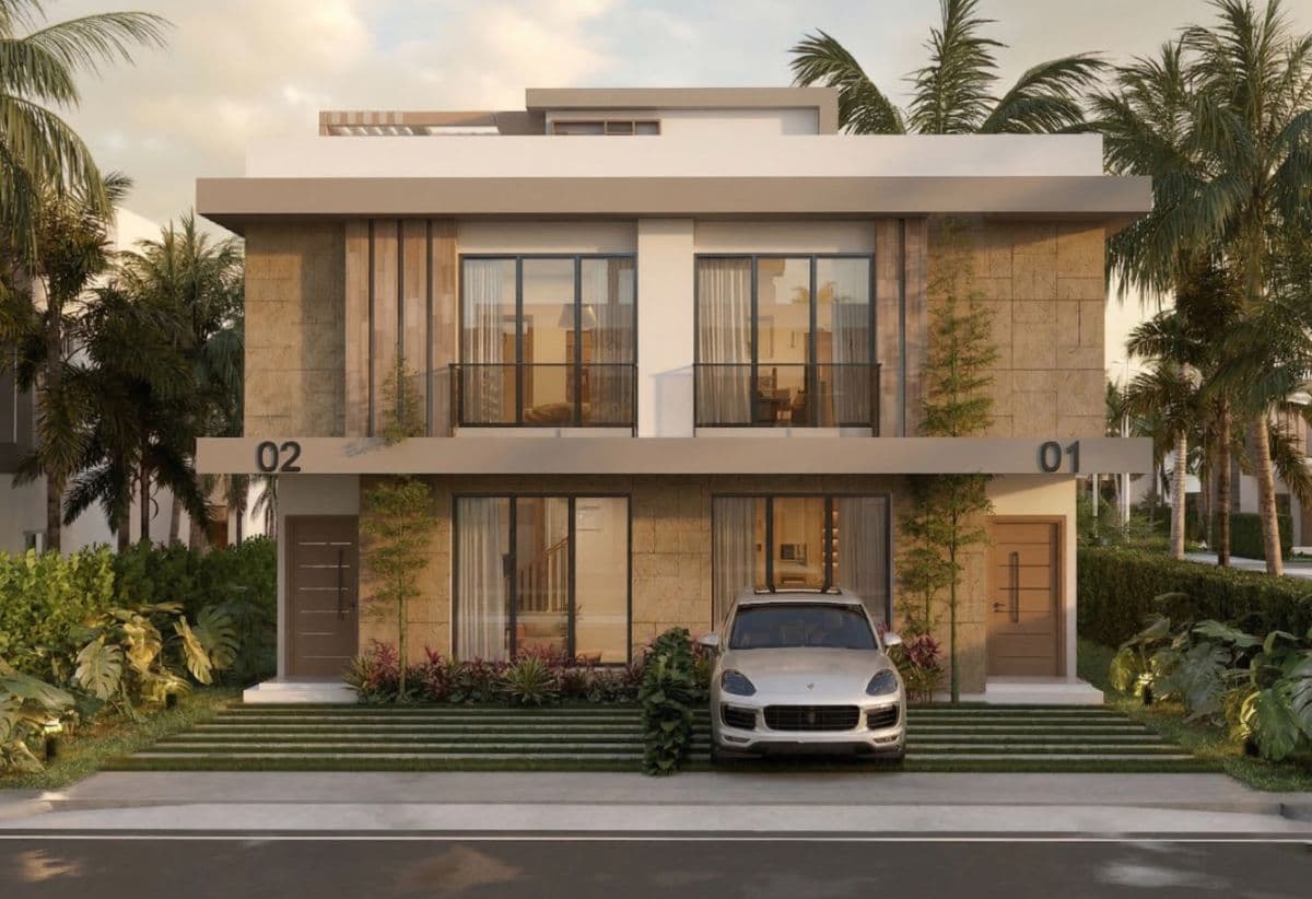 Chic Townhouses in Punta Cana, Pre Sale Prices
