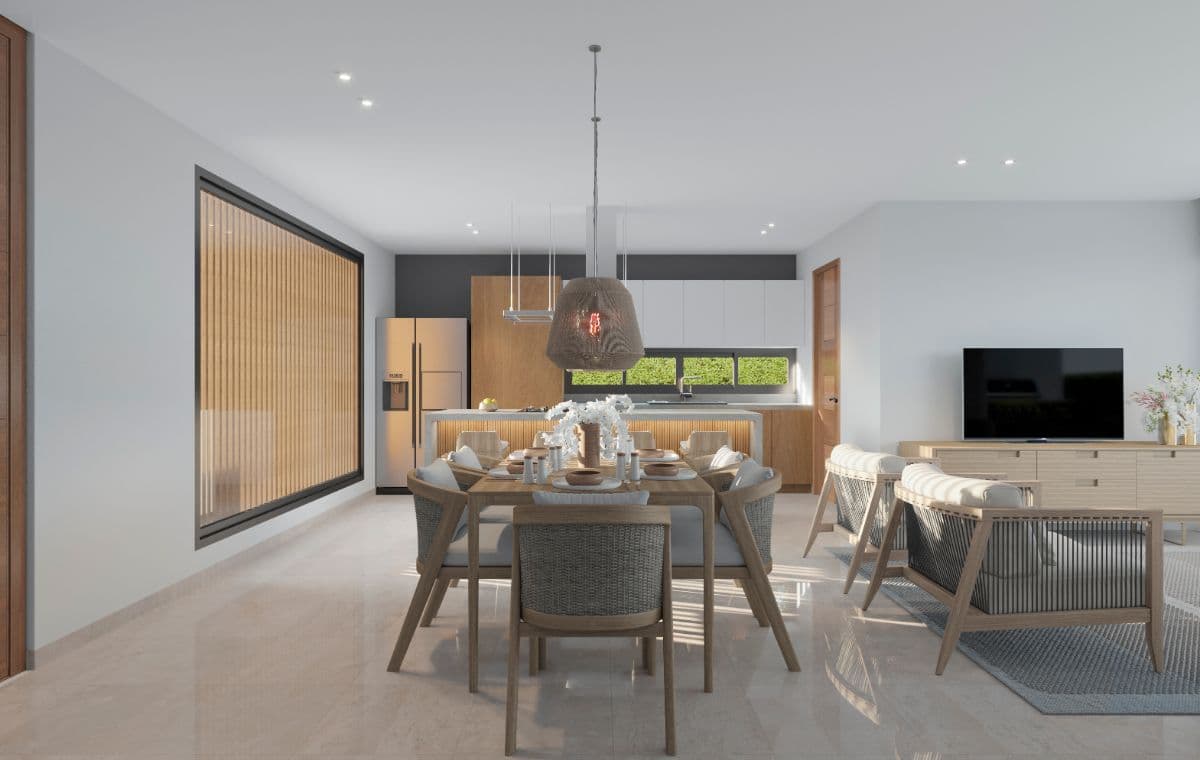 New 2 bedroom Villas in Gated Community Ready to Move in or Up to 2 Years to Pay Payment Plan with Beach Style Swimming Pool, Restaurante Bar, Paddle Court, Basketball, Soccer, Trails, Gym and More - Image 4
