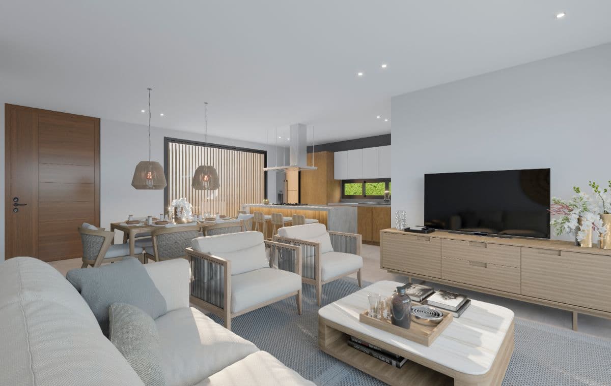 New 2 bedroom Villas in Gated Community Ready to Move in or Up to 2 Years to Pay Payment Plan with Beach Style Swimming Pool, Restaurante Bar, Paddle Court, Basketball, Soccer, Trails, Gym and More - Image 5