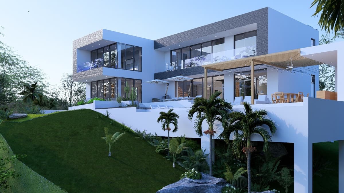Luxury Independent Ocean View Villa with Pool and Full Amenities in Secure Gated Community - Image 2