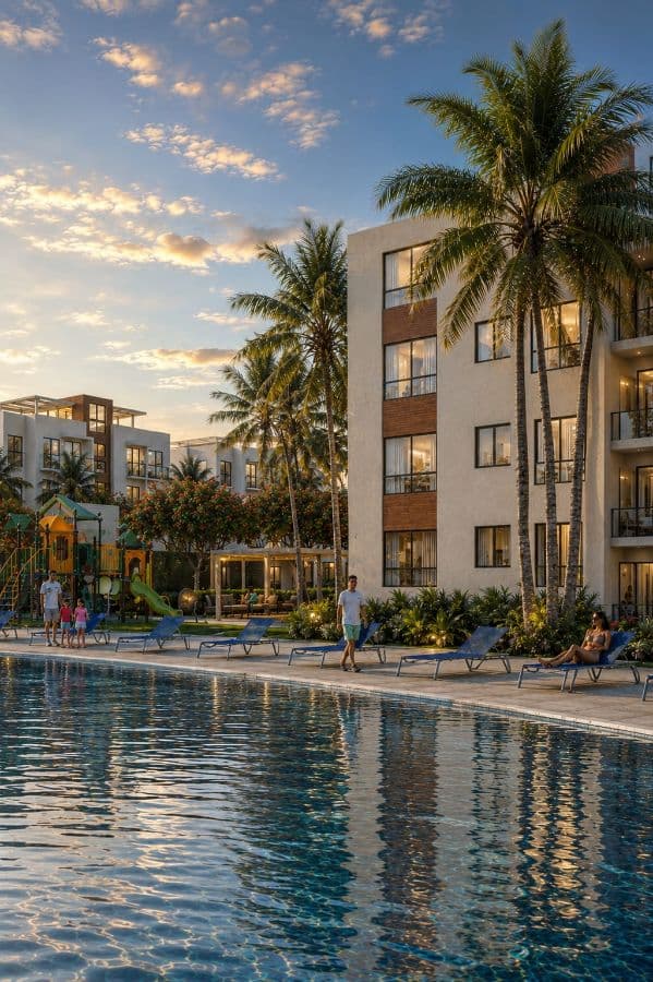 One Bedroom Apartments in Gated Community with Socail Areas, Pool, Kids Playgroung, Walking and Biking Trails, Gardens and Flexible Payments on Outsides of Punta Cana - Image 2
