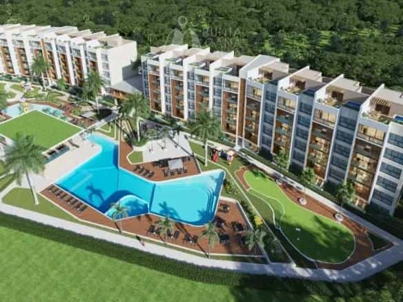 An Exquisite One-Bedroom Penthouse Retreat in the Heart of Vista Golf, Cap Cana