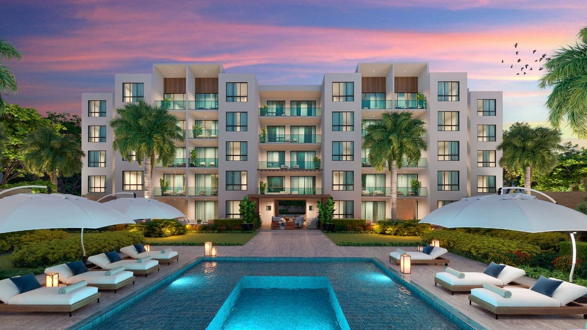 Pre-Construction 2-Bedroom Ground-Floor Apartment with Large Terrace in The Beach, Punta Cana - Image 1