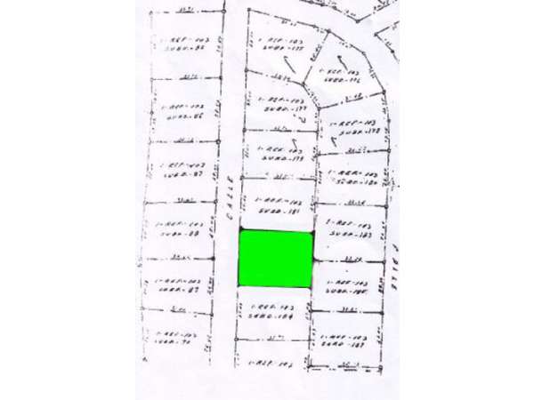 Building Lot In A Residential Area In The Hills Of