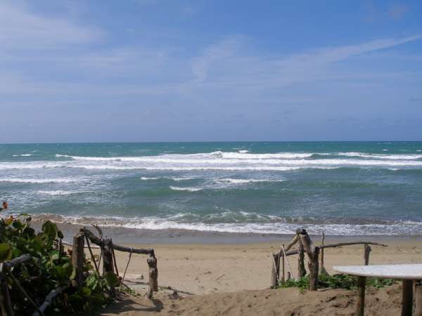 Beach Front Lot In Cabarete 2100 M2