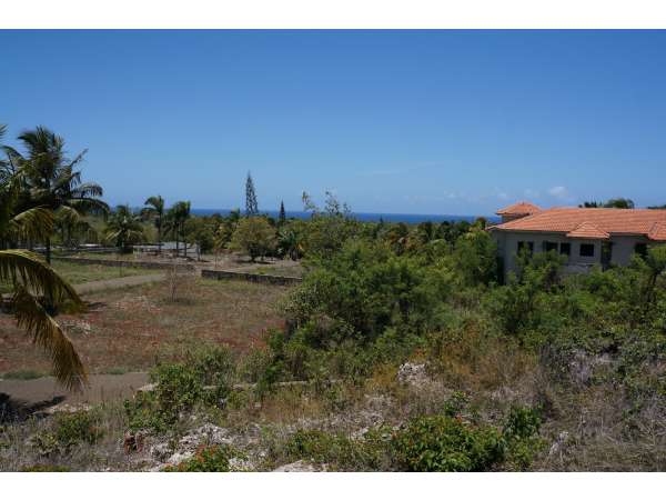 Great Ocean View Lot In Gated Community