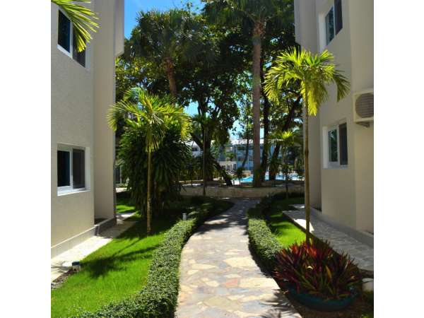 Location! Center Of Cabarete Steps From The Ocean