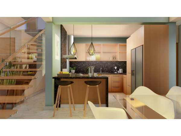 Apartamento Con Piscina En Santiago