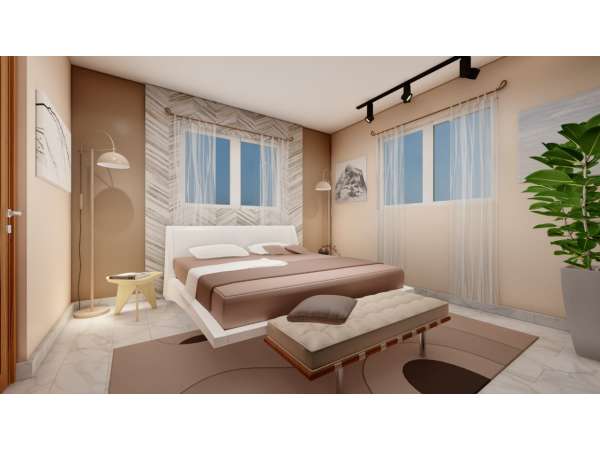 Apartamento Con Piscina En Santiago