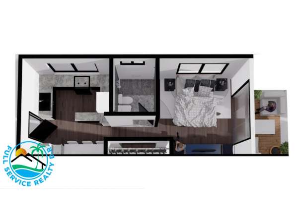 Stunning Apartments - 2 Bedroom Condos - White