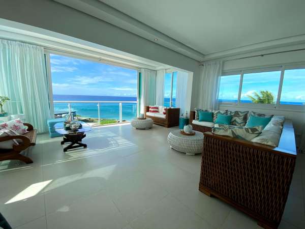 Spectacular Oceanfront Penthouse In Sosua Puerto