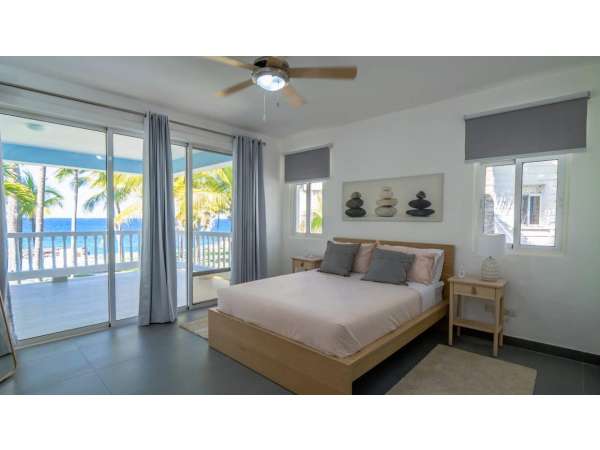 Gorgeous Oceanfront Two-bedroom In Sosua