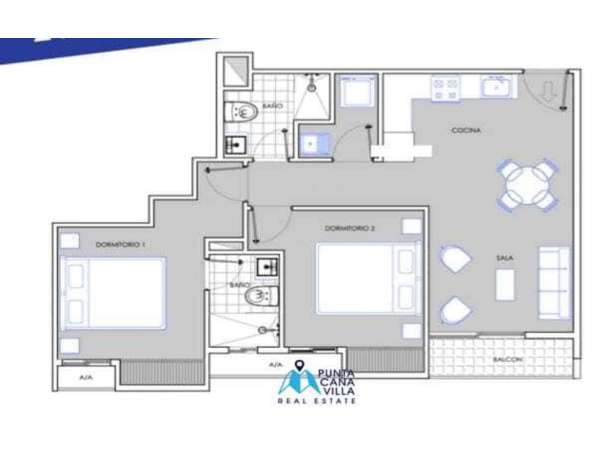 Id-2019 Modern Two Bedroom Condo For Sale In