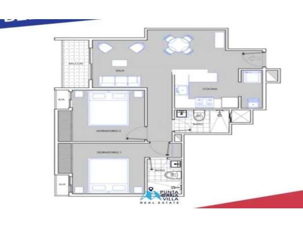 Id-2019 Modern Two Bedroom Condo For Sale In