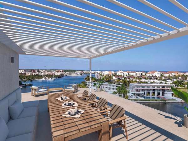 Luxury Condo With Marina View In Cap Cana Punta