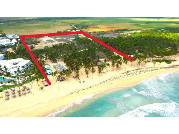 Beach Land For Hotel Development In Uvero Alto