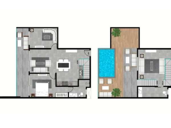 Id-3030 Two-bedroom Penthouse For Sale At Cana