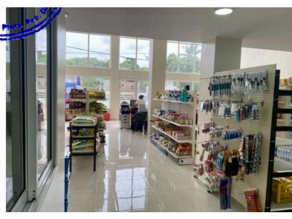 Supermarket And Apartment