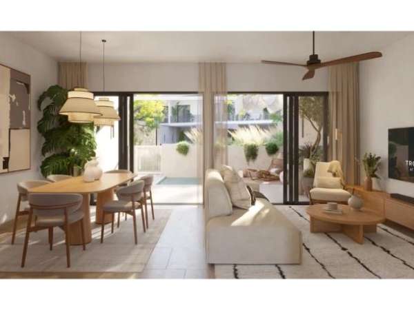 Id-3056 Tropicale: Three-bedroom Townhouse For