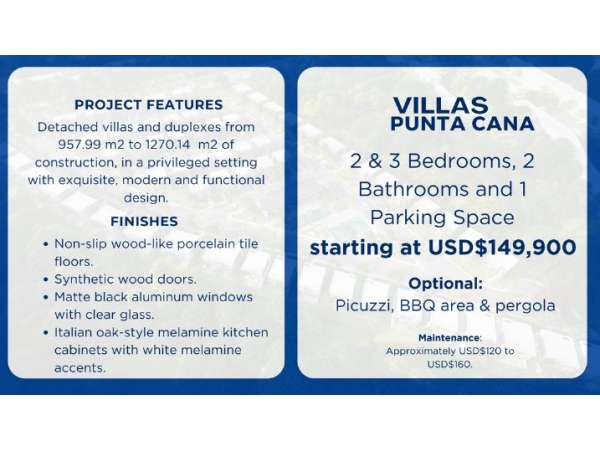 Invest In Your Villa Close To Downtown Bavaro A